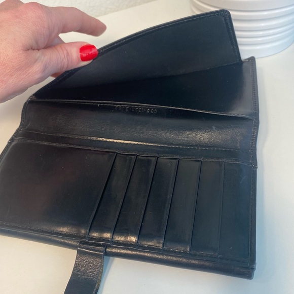 Vintage GUCCI Tom Ford Era Leather Bifold Long Wallet - Picture 3 of 14